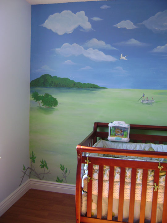 Paradise Beach  Children's Murals - South Florida