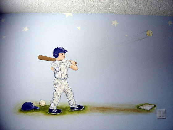 Baseball Mural