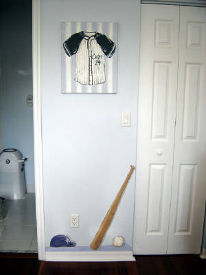Baseball Bat Mural