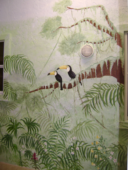 Jungle Children's Mural