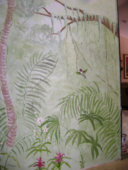 Mural -Jungle Mural- Palm Beach County,Florida 