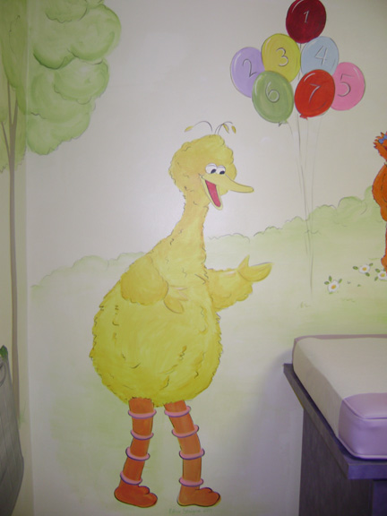 Sesame Street examining room