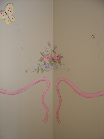 Ribbon Border Mural