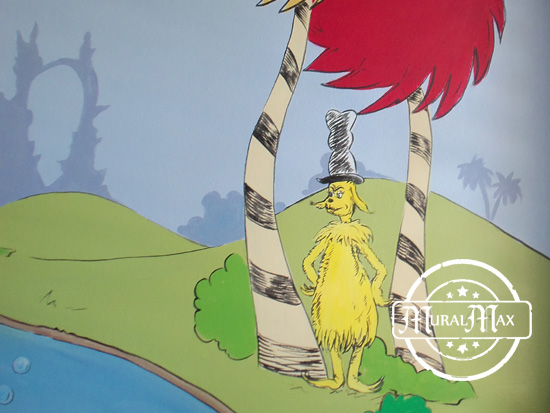 Lorax- Dr Seuss Wall Mural