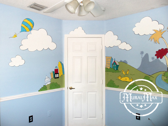 Dr Seuss Wall Murals