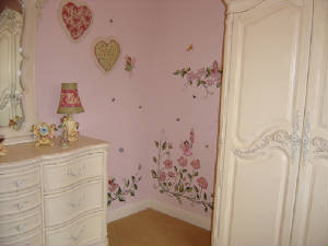 Nursery Mural - Baby Room Decorations