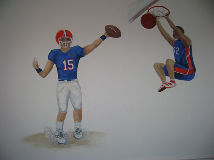 Florida Gators Sport Mural 