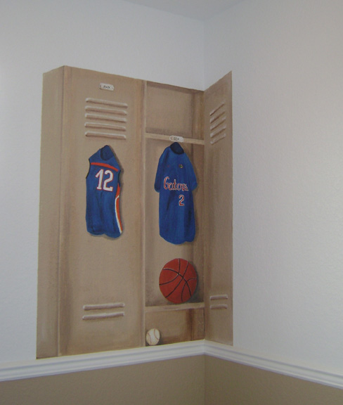 Florida Gators Sport Mural -Locker Mural