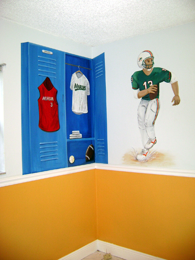 Kids Sports Wall Mural