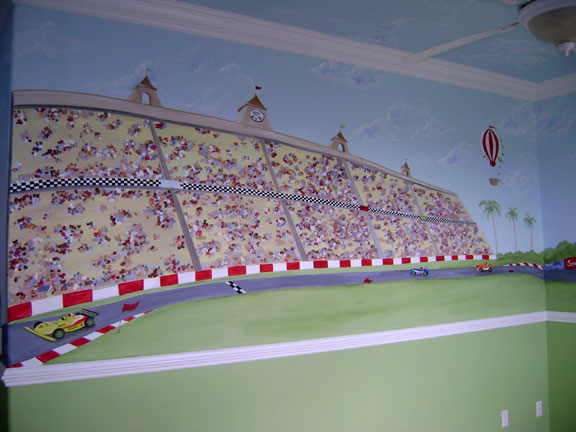Race Car Rooms for Boy's