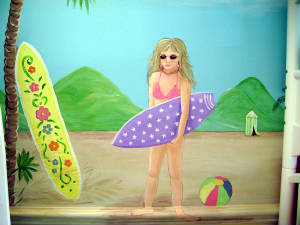 Sassy Beach Mural