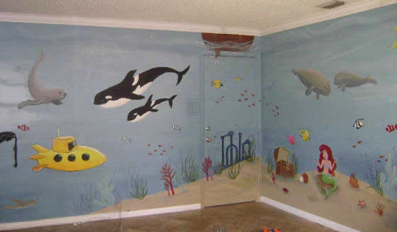 Underwater Mural- West Palm Beach , FL