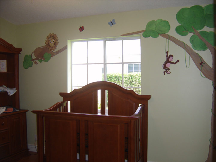 Jungle Animals Mural