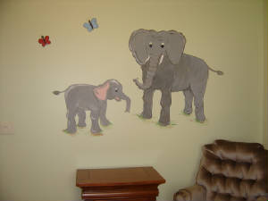 Elephant Mural