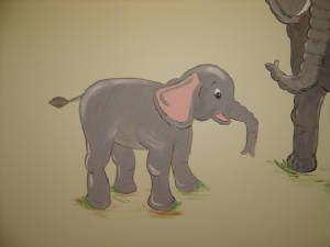 Elephant Mural