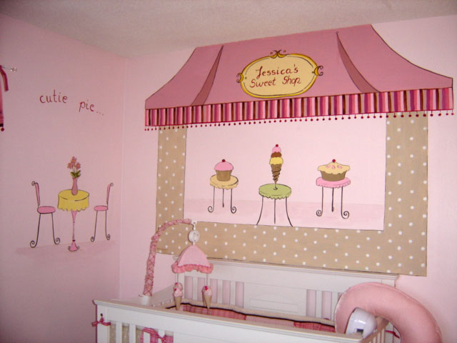 Sweet Shop - Girl's Wall Mural