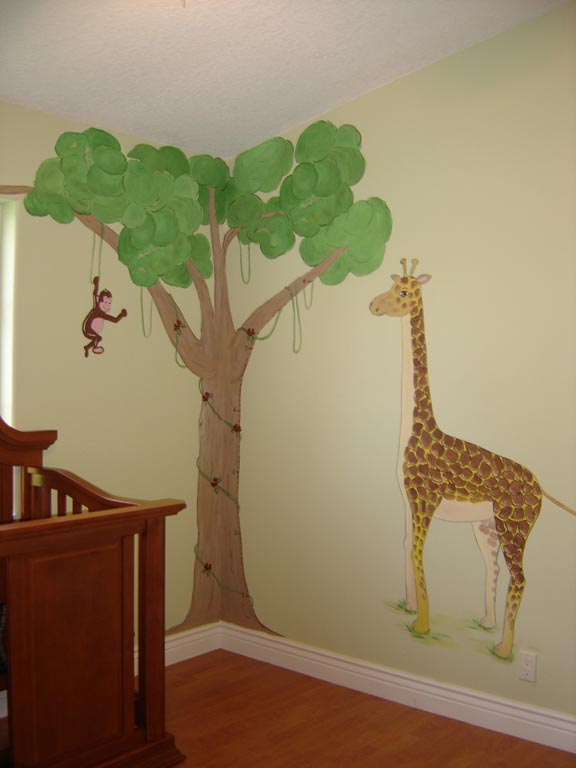 Jungle Mural - Nursery Mural
