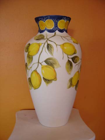 lemon vase