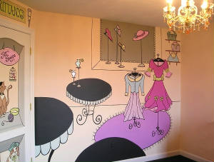 Boutique Mural