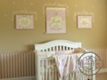 Stripes and Vines Princess Room