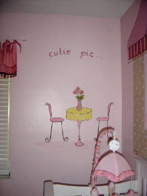 Sweet Shop Nursery Mural